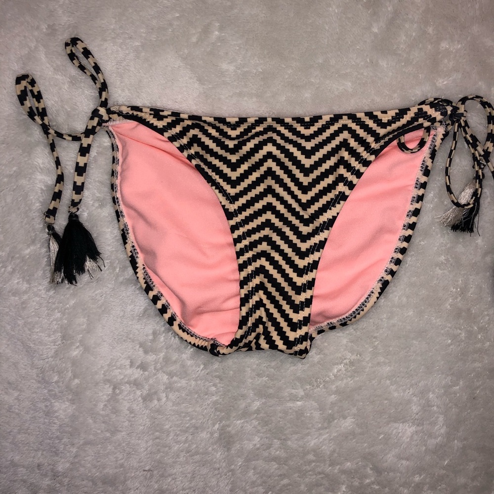 Xhilaration Striped Bikini bottoms